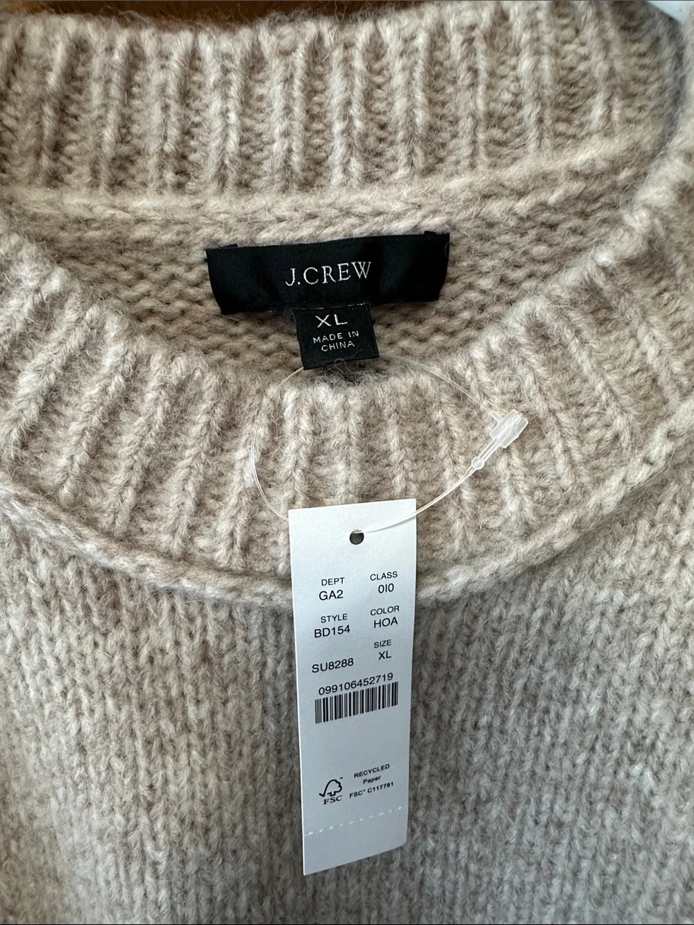 J. Crew relaxed crewneck